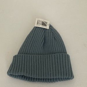 Teal winter hat for women